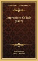 Impressions of Italy (1892)