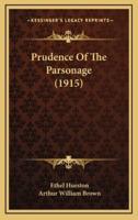 Prudence Of The Parsonage (1915)