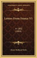 Letters from France V1