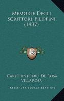 Memorie Degli Scrittori Filippini (1837)