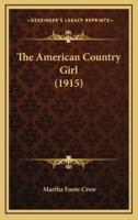 The American Country Girl (1915)