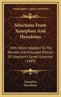 Selections from Xenophon and Herodotus