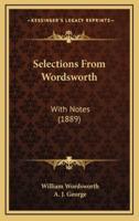 Selections from Wordsworth