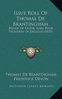 Issue Roll Of Thomas De Brantingham