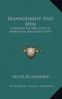 Management And Men