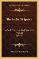 The Faults Of Speech