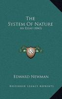 The System Of Nature