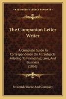 The Companion Letter Writer