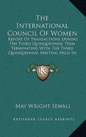 The International Council Of Women