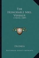 The Honorable Mrs. Vereker