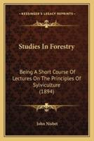 Studies In Forestry