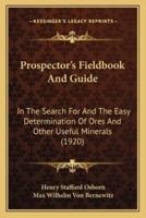 Prospector's Fieldbook and Guide