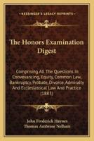 The Honors Examination Digest