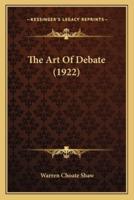 The Art Of Debate (1922)