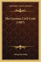 The German Civil Code (1907)
