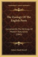 The Zoology of the English Poets