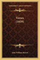 Verses (1859)