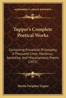 Tupper's Complete Poetical Works