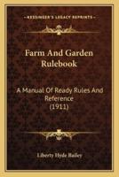 Farm And Garden Rulebook