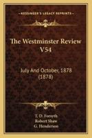 The Westminster Review V54