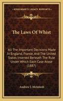 The Laws of Whist