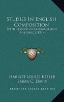 Studies in English Composition