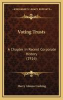 Voting Trusts