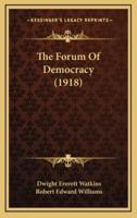 The Forum of Democracy (1918)