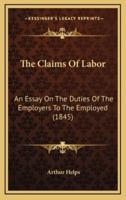 The Claims of Labor