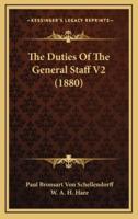 The Duties of the General Staff V2 (1880)