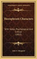 Theeophrasti Characters