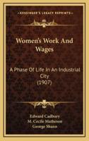 Women's Work and Wages