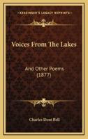 Voices from the Lakes