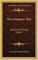 The Campaner Thal