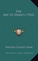 The Art of Debate (1922)