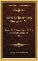 Works of Henry Lord Brougham V1