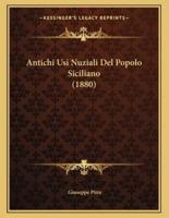Antichi Usi Nuziali Del Popolo Siciliano (1880)