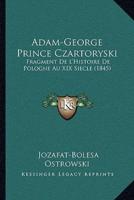 Adam-George Prince Czartoryski