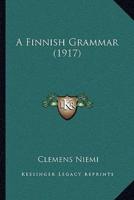 A Finnish Grammar (1917)