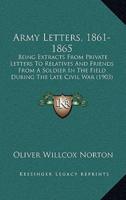 Army Letters, 1861-1865