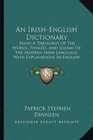 An Irish-English Dictionary