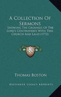 A Collection Of Sermons