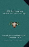 2228 Proverbes