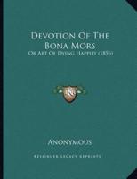 Devotion Of The Bona Mors