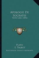 Apologie De Socrates