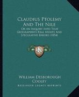 Claudius Ptolemy And The Nile