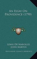An Essay On Providence (1790)