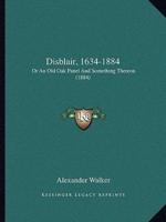 Disblair, 1634-1884