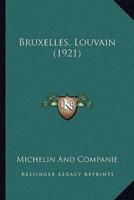 Bruxelles, Louvain (1921)