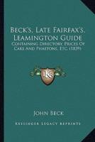 Beck's, Late Fairfax's, Leamington Guide